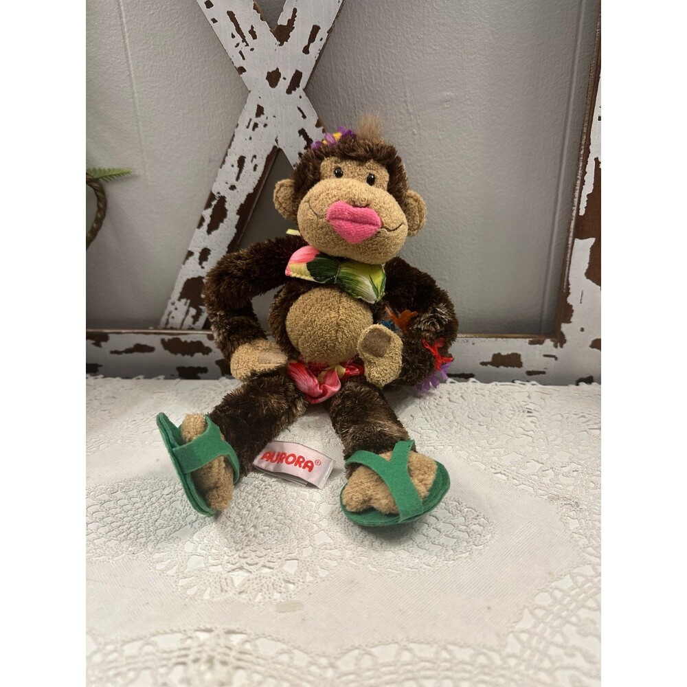 Aurora World Cheeky Charlie Plush Monkey